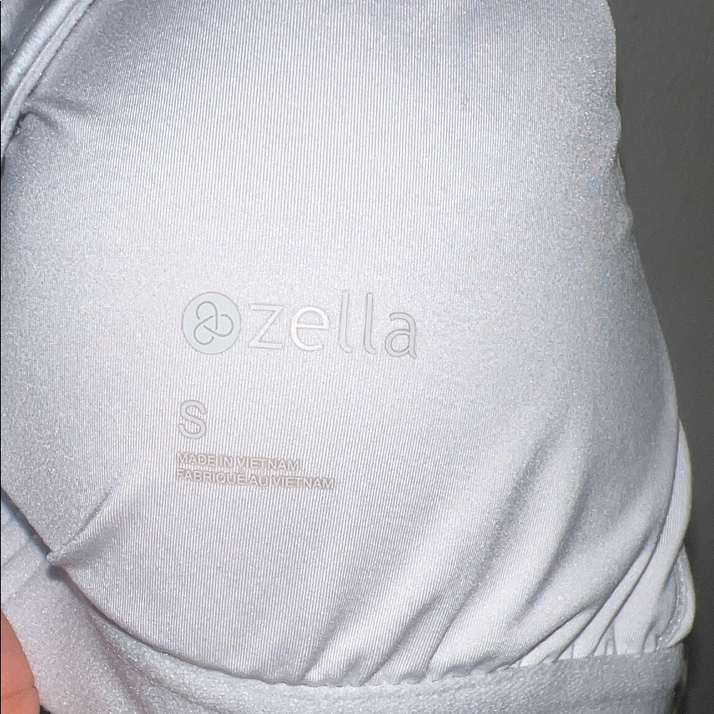 Zella Marble Sports Bra - Gray and White - Picture 4 of 4
